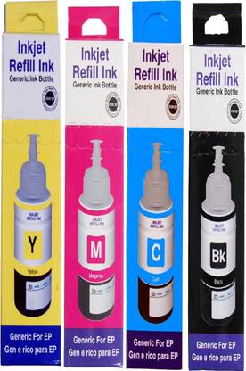 Ang Refill Ink for Epson L1300 Printer 70 ML Each Bottle Tri-Color Ink Cartridge