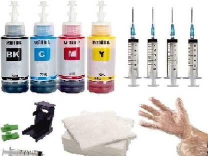 Salty Tool Kit Refill i Black + Tri Color Combo Pack Ink Cartridge