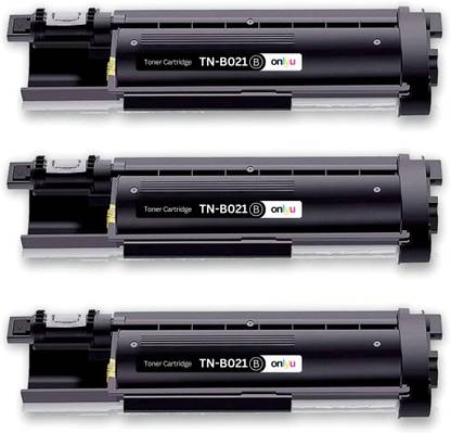 OnlyU TN B021 (3 nos) for HL-B2000D, B2080DW, DCP-B7500D, B7535DW, B7715DW Black - Twin Pack Ink Toner