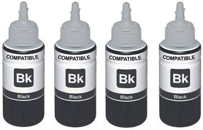 Ang Inkjet Printer Cartridge Refill - 100ML Each Bottle Black Ink Bottle