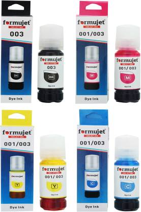 Formujet EP 003 Refill Ink ( 70g X 4 Color ) Compatible for Printers ...