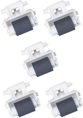 प्रोटेक Lower Paper Feed Pickup Roller Pack of 5 for Epson L-series org L110,L210,L220,L360,L361,L380,L381,L385 Printer Tri-Color Ink toner इंक टोनर