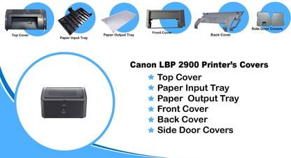 Haedlink Canon LBP-2900 Full Body Cover- Full Printer Body-Import-AAA Grade Quality Black Ink Toner