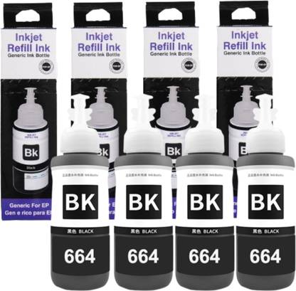 Ang Compatible with L130/L220/L310/L360/L365/L380/L385/L405/L455/L485 Black Ink Bottle