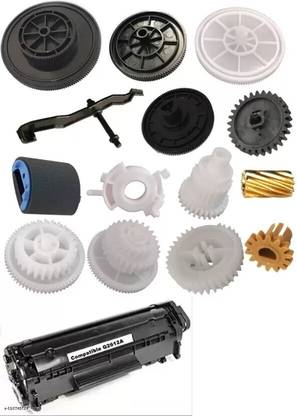 Ab enterprises Replacement Gear Kit (14 Set) For H/P LJ1020/M1005 Printer+12A CARTRIDGE Black Ink Toner