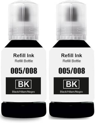 verena 005 Refill Ink Compatible For M1100,M1140,M1170,M2140,M2170 Printers 127ML(2pcs) Black Ink Bottle