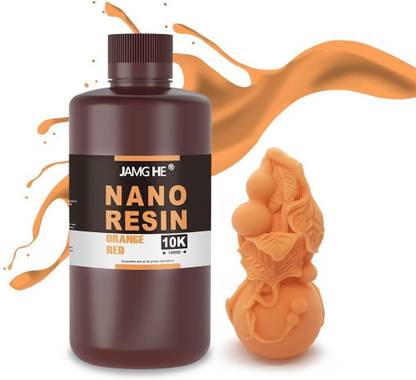 JamgHe Printer Photopolymer Resin 12K Pro Orange Ink Bottle