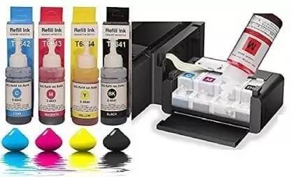 GPN PRINT For Compatible HP Deskjet 1210, 1211, 1212, 1213, 2330, 2331, 2332, Black + Tri Color Combo Pack Ink Bottle