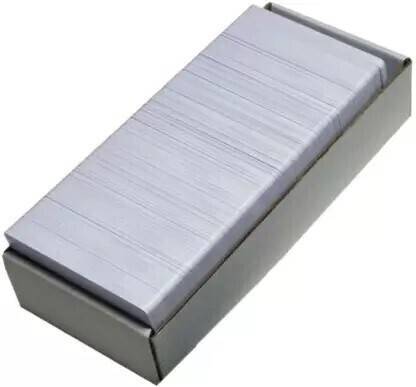 SPT Star Print Technology PVC Id Card For Epson Inkjet Printers Pack of 100 Cards White Ink Cartridge White Ink Cartridge