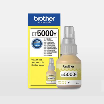 BROTHE Brother DCP-T310 Ink Tank Single Function Color Printer Black & Yellow Ink Bottle