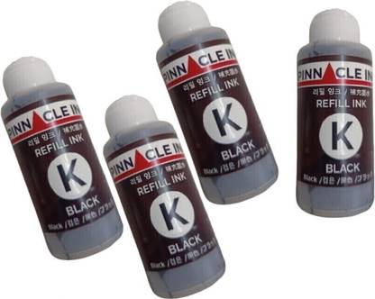 PINNACLE Ink Compatible For Canon PIXMA G3000 Refill Ink Black Ink Bottle