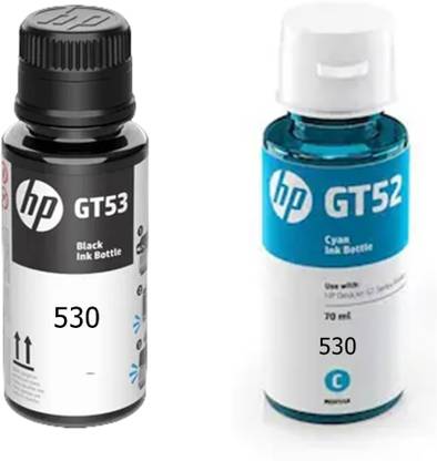HP INK BOTTLE FOR HP 530 Original ALL IN ONE Black & CYAN SMART TANK PRINTER Cyan Ink Bottle
