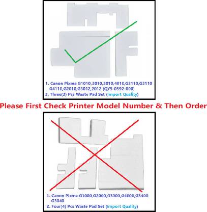 Haedlink Import-Waste Ink Pad (Foam) For G1010 G2010 G2012 G3010 G3012 G4010 White Ink Toner