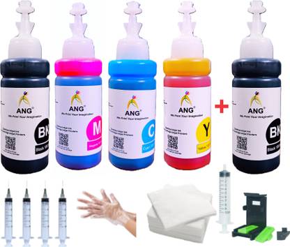 Ang Refill ink For 802 805 678 680 803 682 46 818 685 46 62 920 808 960 Black + Tri Color Combo Pack Ink Cartridge