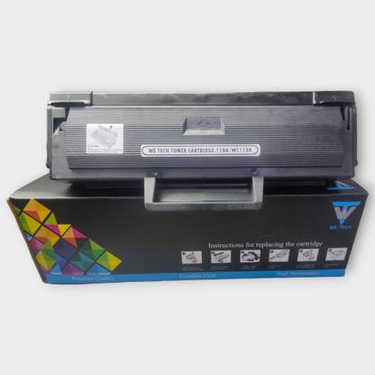 wetech 10A for HP 110A Black / W1112A Compatible Toner Cartridge for HP (WITH CHIP) Black Ink Cartridge
