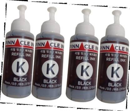 Pinnacle Ink PIXMA E470 E 470 Printers Inks Compatible Premium Ink ALL BLACK A1 Black Ink Bottle