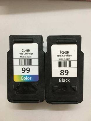 verena PG 89 & CL 99 Combo Ink Cartridge Black + Tri Color Combo Pack Ink Cartridge