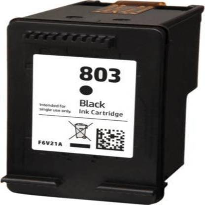 DARKPRINT 803 Black Ink Cartridge Compatible DeskJet 1112, 1111, 2131, 2132 Printer Black Ink Cartridge