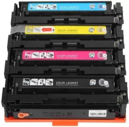 XTRAFINE Set Compatible Black + Tri Color Combo Pack Ink Toner