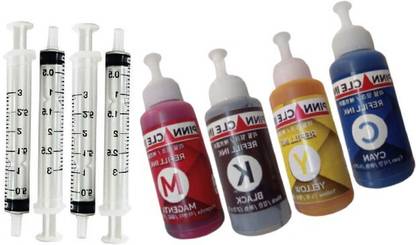PINNACLE PINNACLE Refill ink for printer Deskjet 2330 Black + Tri Color Combo Pack Ink Bottle
