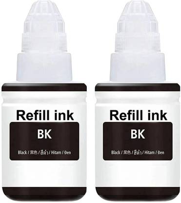 R C Print GI-790BK for G1010,G2000,G2010,G2012,G3000,G3010,G3012,G4010 Black - Twin Pack Ink Bottle