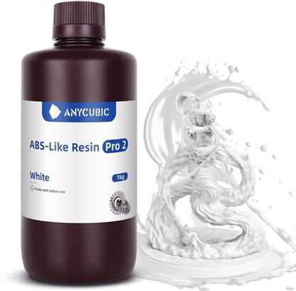 Anycubic ABS-Like Resin Pro 2, Upgraded 8K 3D Printer Resin Black Ink Bottle