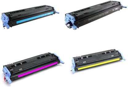 gc original Cartridge 6000/Q6001/Q6002/Q6003 Compatible for 1600, 2600, 2605, 1015, 1017 Black + Tri Color Combo Pack Ink Cartridge