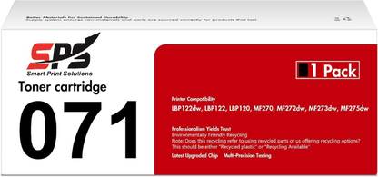 SPS 071 Toner Cartridge with CHIP Compatible for Canon 071 071H Canon Laser Printers Black Ink Toner