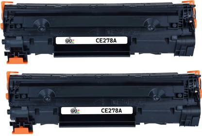 Go Toner cartridge 78a Inktoner Laser-jet Pro P1560/ P1660/ P1606/ P1606dn/ M1536dnf Black - Twin Pack Ink Toner
