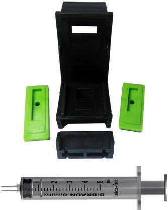 Ang Ink Suction Tool Kit For Cartridge & Nozzle Cleaning For HP CARTRIDGES Black Ink Cartridge