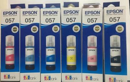Prabhu Sharnam All Black + Tri Color Combo Pack Ink Bottle
