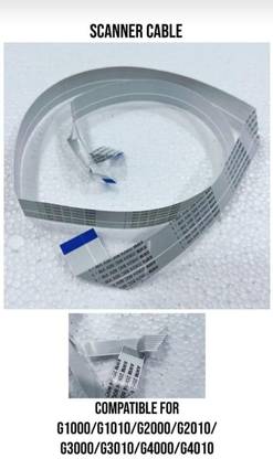 HipponixTech CCD Scanner cable For Can.on PIXMA G2000,G2002,G2010,G3000,G3010, Black Ink Toner