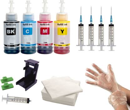 Salty 47 CL-57S CL-57S - 55 CL-57 Black + Tri Color Combo Pack Ink Cartridge