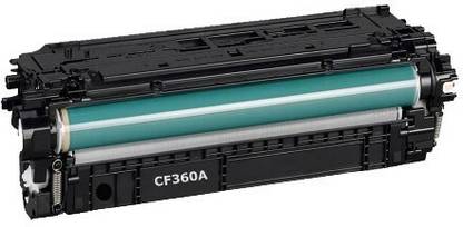Vitsa 508A / CF360A Toner Cartridge Compatible with HP Color Laserjet Enterprise M552dn / M553n / M553dn / M553x (Black) Tri-Color Ink Toner