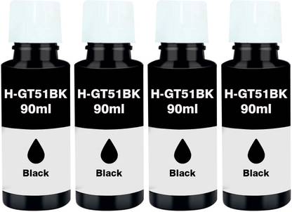 verena HGT51/HGT52 Refill ink compatible For 310 315 319 410 415 419 printers 90ML Black Ink Bottle