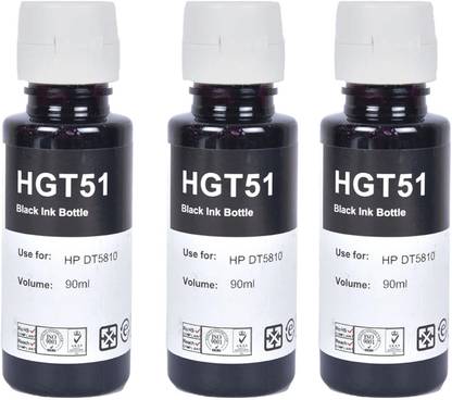R C Print HGT51 Ink compatible For 310, 315, 319, 410, 415, 419, GT5810, 5GT820, GT5821 Black Ink Bottle