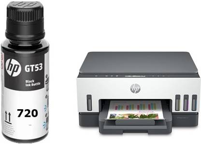 HP 720 ORIGINAL INK BOTTLE FOR HP 720 ALL IN ONE smart TANK PRINTER Black Ink Bottle