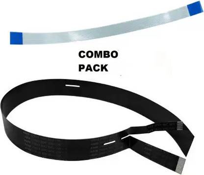 PRINTER PARTNER CCD Scanner & Panel Cable Combo Set For H/p 310 319 410 5820 5821 Black Ink Toner