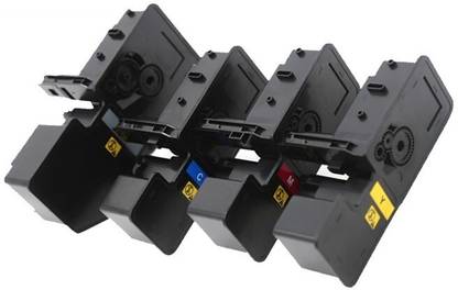 vevo toner cartridge TK5220 TK5230 TK5221 TK5224 TK5234 TK5233 colored toner cartridges compatible kyocera Ecosys P5021cdn P5021cdw Black + Tri Color Combo Pack Ink Toner