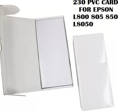 APCM PACK OF 220 CARDS White Ink Toner