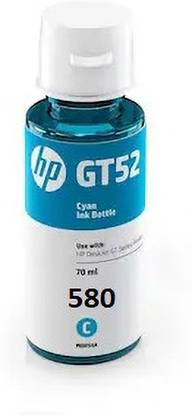 HP ORIGINAL INK BOTTLE FOR HP INK TANK SMART TANK ALL IN ONE 580 PRINTER Cyan Ink Bottle