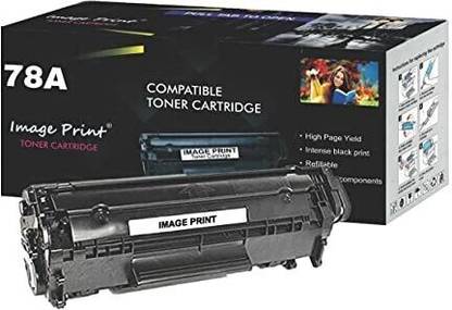 IMAGE PRINT Image print 78A / CE278A Black Toner Cartridge, Compatible for HP Laserjet Pro M1536dnf, HP Laserjet Pro P1566, Laserjet Pro P1606dn Single Color Toner (Pack 1) Black Ink Toner Powder