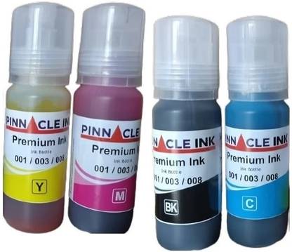 PINNACLE 001 003 005 ink Refill Bottle for For L3110 L3100 L3101 L3115 L3116 L3150 L3151 Tri-Color Ink Bottle