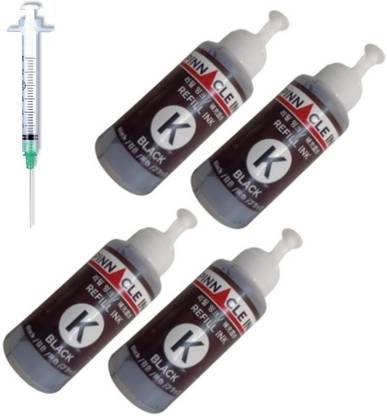 Pinnacle Ink Refill Ink High Quality Compatible Ink Canon PIXMA G7070 All 4 BLACK Black Ink Bottle