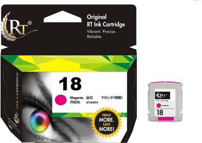 RT RT 18 Magenta ink Cartridge replacement for 18 Magenta Ink Cartridge