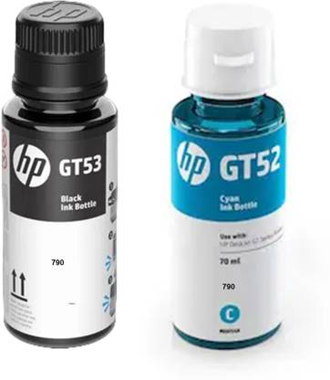 HP ORIGINAL INK BOTTLE FOR HP 790 ALL IN ONE Black & Cyan SMART TANK PRINTER Cyan Ink Bottle