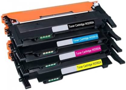 SPS 119A Toner Cartridge W2090A, W2091A, W2092A, W2093A For HP 119A HP W2090A Black + Tri Color Combo Pack Ink Toner