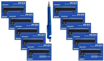 itglobal OG- EPSON ERC 09 (B) ERC 09B POSC RIBBON (SET OF 10) Black Ink Cartridge