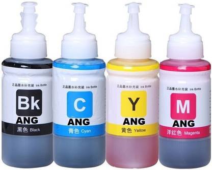 Mgtrt Universal Premium Refill ink Black + Tri Color Combo Pack Ink Cartridge
