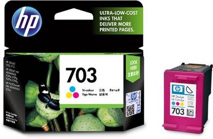HP 703 Tri Color Ink Cartridge